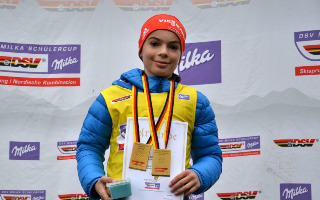 Richard Stenzel gewinnt erneut die erste Station des Deutschen Schülercups in Winterberg