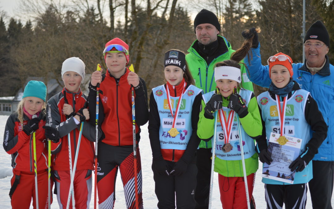 Thüringer Meisterschaften Skisprung und Nordische Kombination in Schmiedefeld
